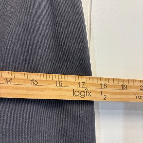 Vintage J Crew Womens Minimalist Career Wool Skirt Size 4 Office Professional - Picture 5 of 8